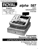 Alpha-587 operating programming